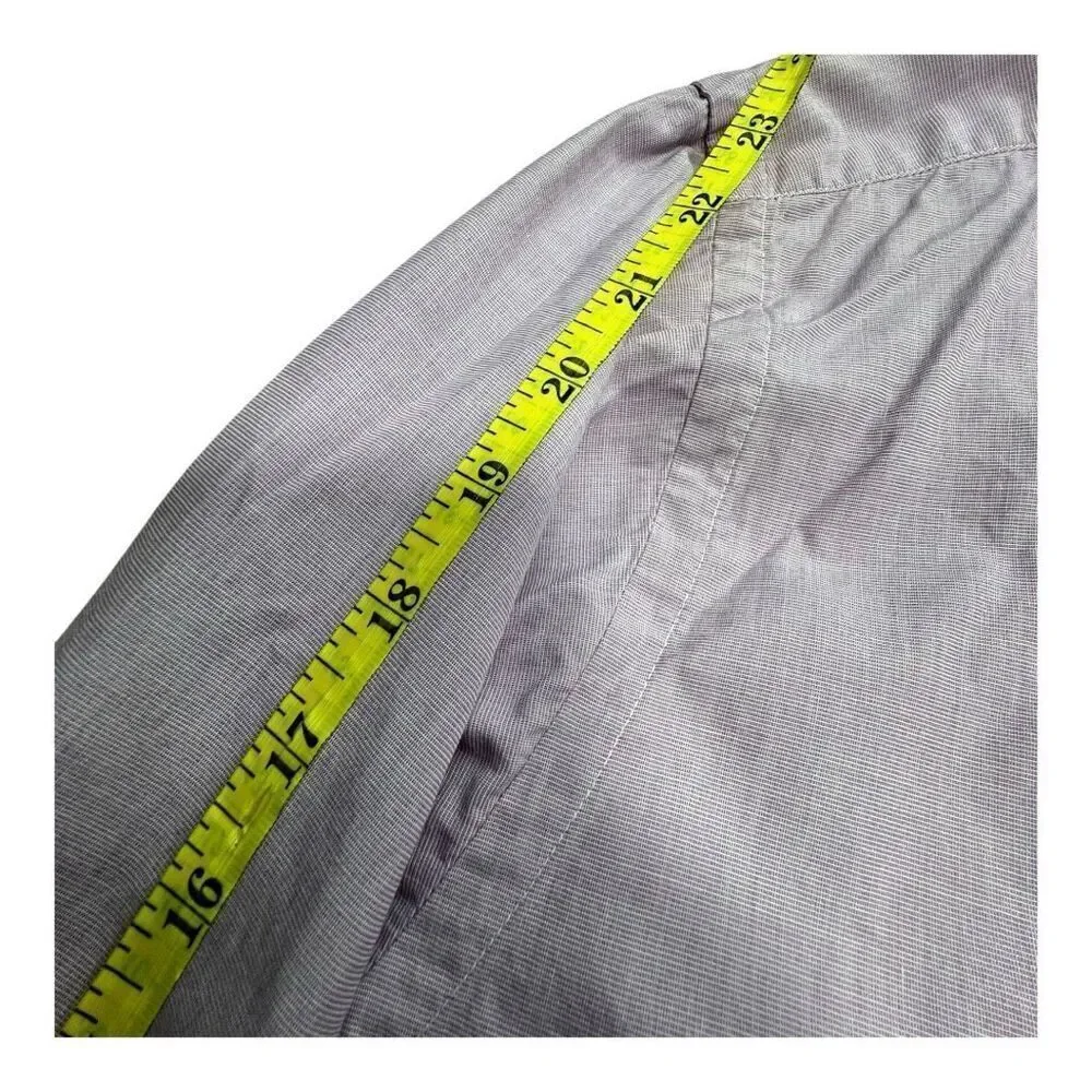 Coach Men's 100% Cotton Long Sleeve Button Up Dress Shirt Pink Size Small - Picture 10 of 11